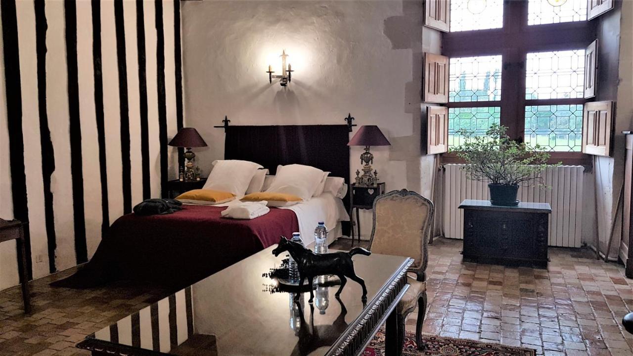Manoir De La Beuneche - Location Du Manoir Entier Roeze-sur-Sarthe Экстерьер фото